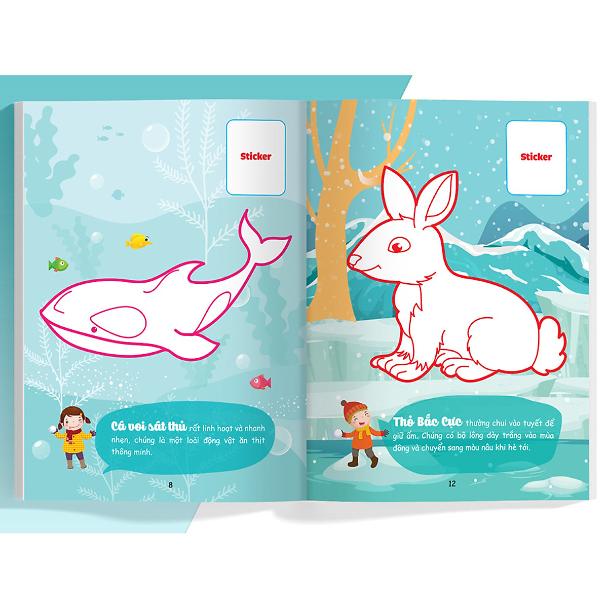 con tô màu - thám hiểm bắc cực - Ảnh 4