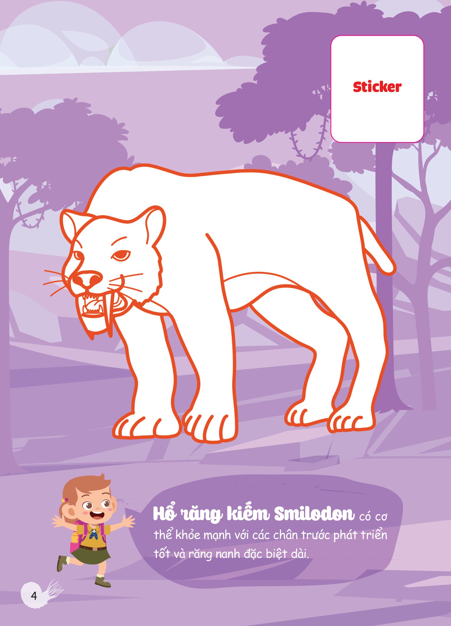 con tô màu - thám hiểm động vật cổ đại - Ảnh 3