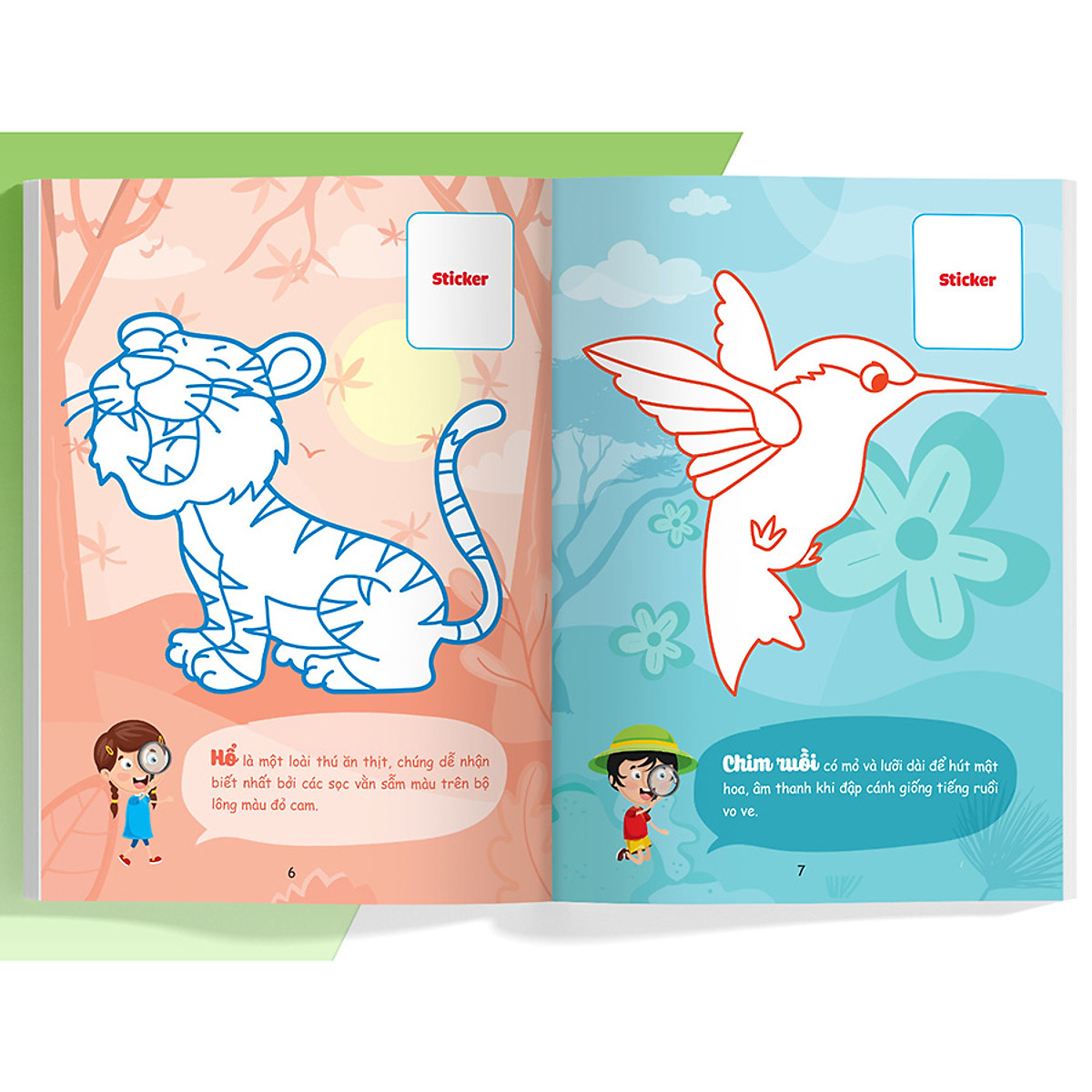 con tô màu - thám hiểm rừng xanh - Ảnh 7