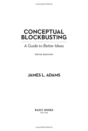 conceptual blockbusting: a guide to better ideas - Ảnh 4