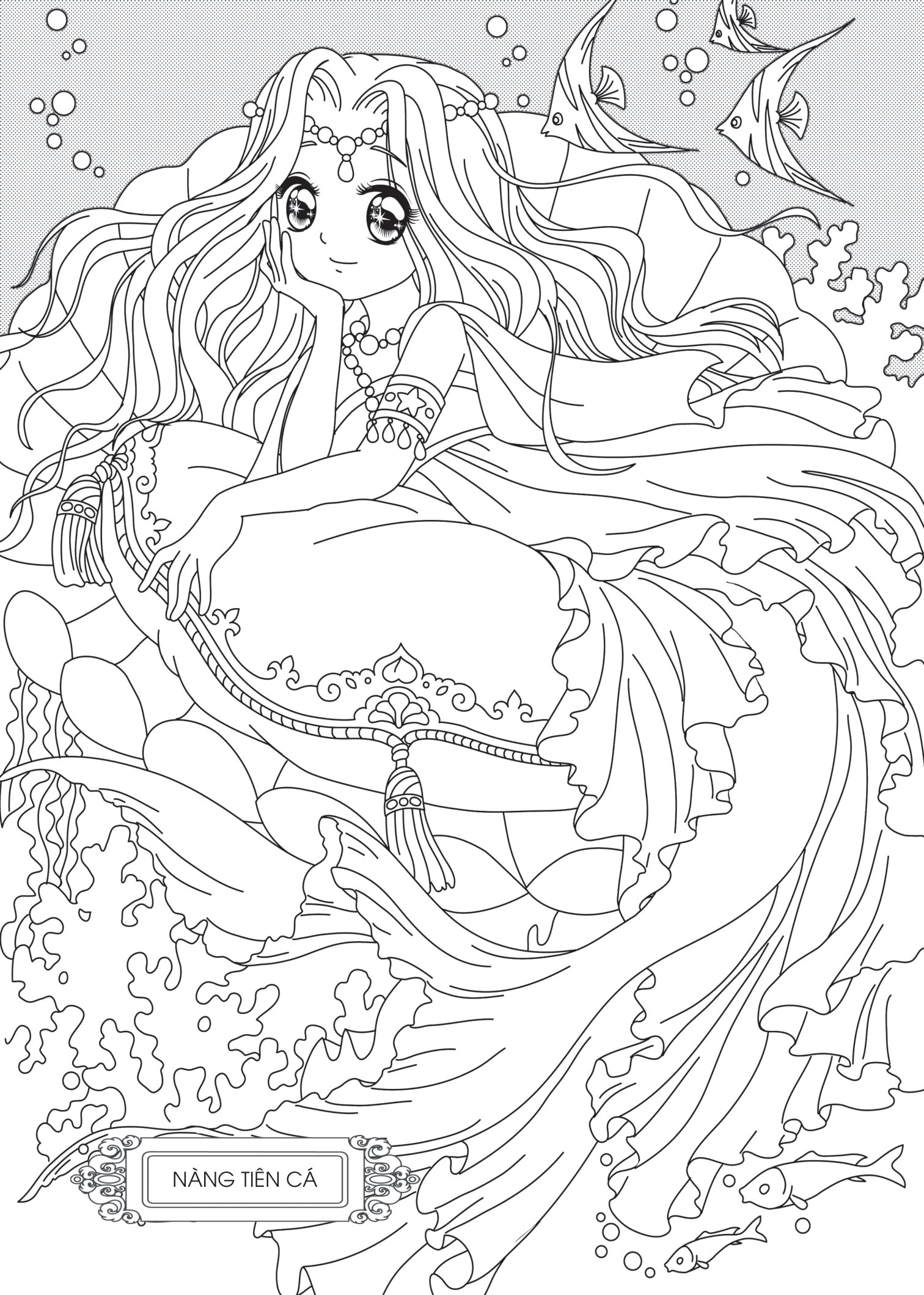 công chúa cổ tích_tô màu công chúa - Ảnh 5