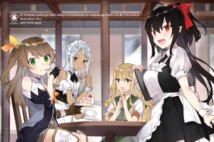 công chúa ma cà rồng quyền năng chỉ muốn có một cô em gái mà thôi - tặng kèm 1 postcard bồi cứng in 2 mặt + 1 huy hiệu - Ảnh 5