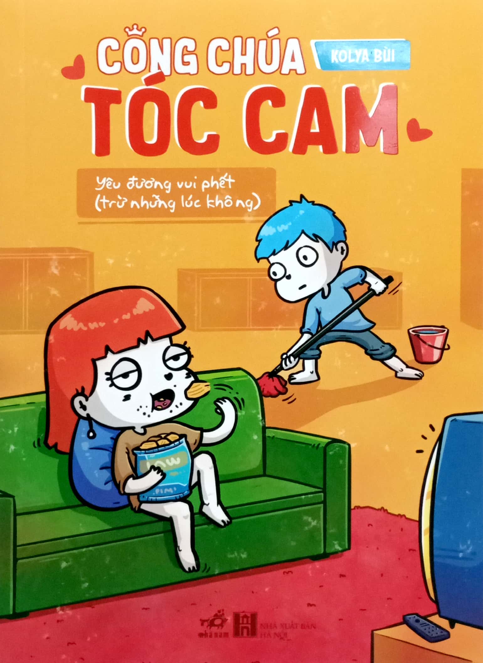 công chúa tóc cam - yêu đương vui phết (trừ những lúc không) - Ảnh 2