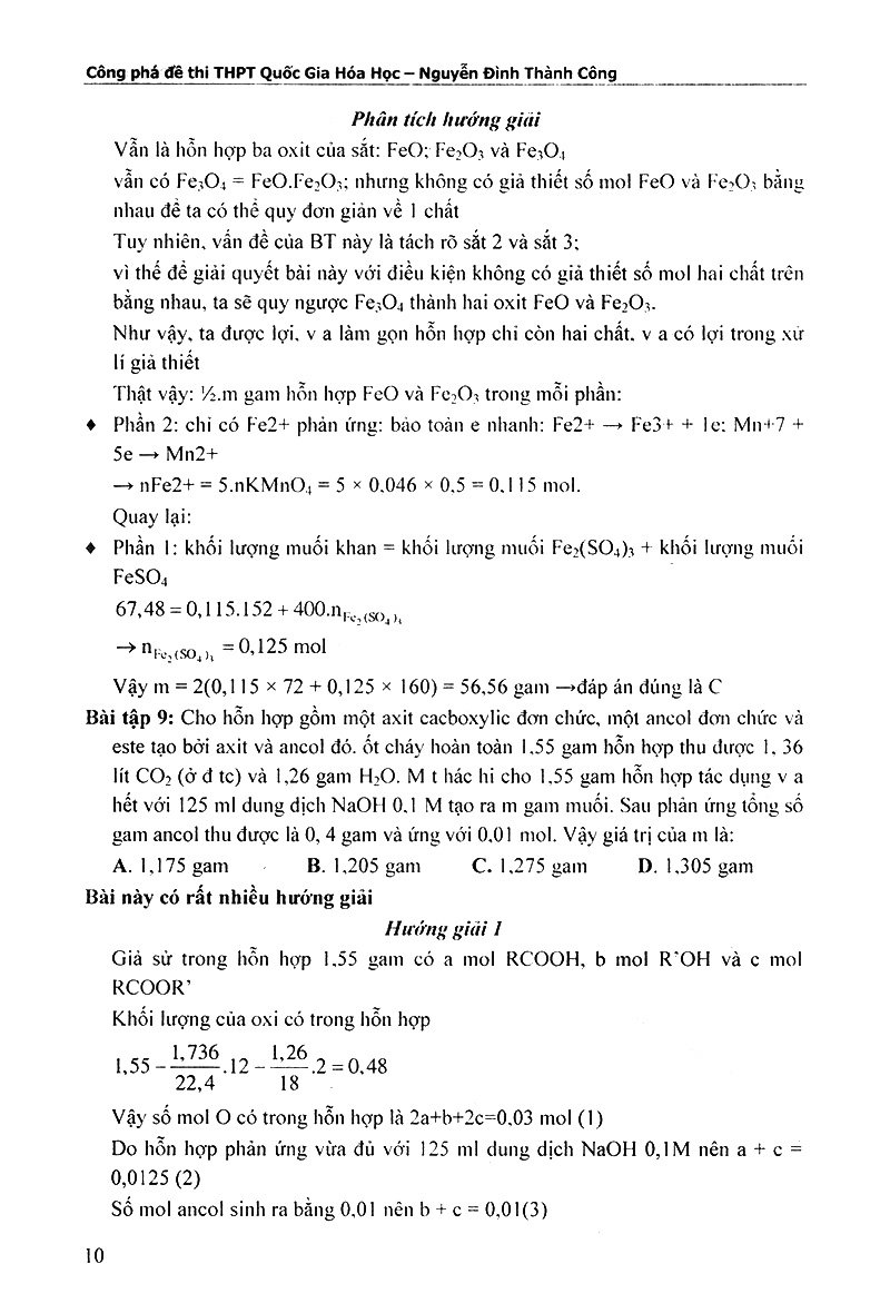 công phá đề thi thpt quốc gia hóa học - Ảnh 11