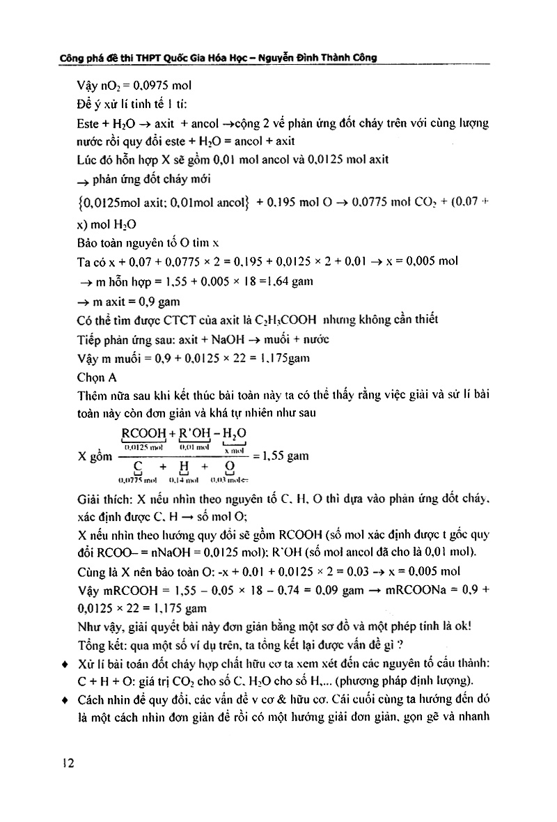 công phá đề thi thpt quốc gia hóa học - Ảnh 13
