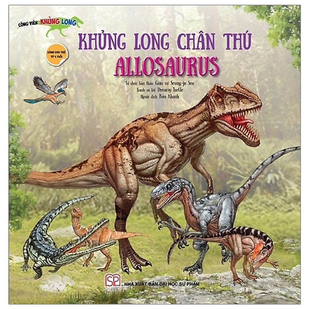 công viên khủng long - khủng long chân thú allosaurus - Ảnh 2