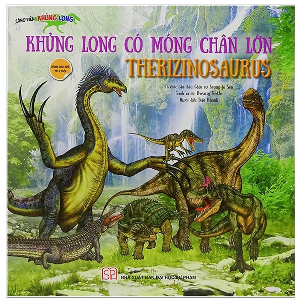 công viên khủng long - khủng long có móng chân lớn therizinosauraus - Ảnh 2