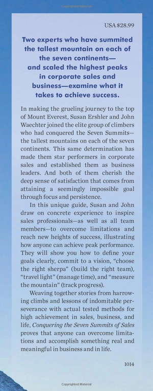 conquering the seven summits of sales: from everest to every business, achieving peak performance - Ảnh 3