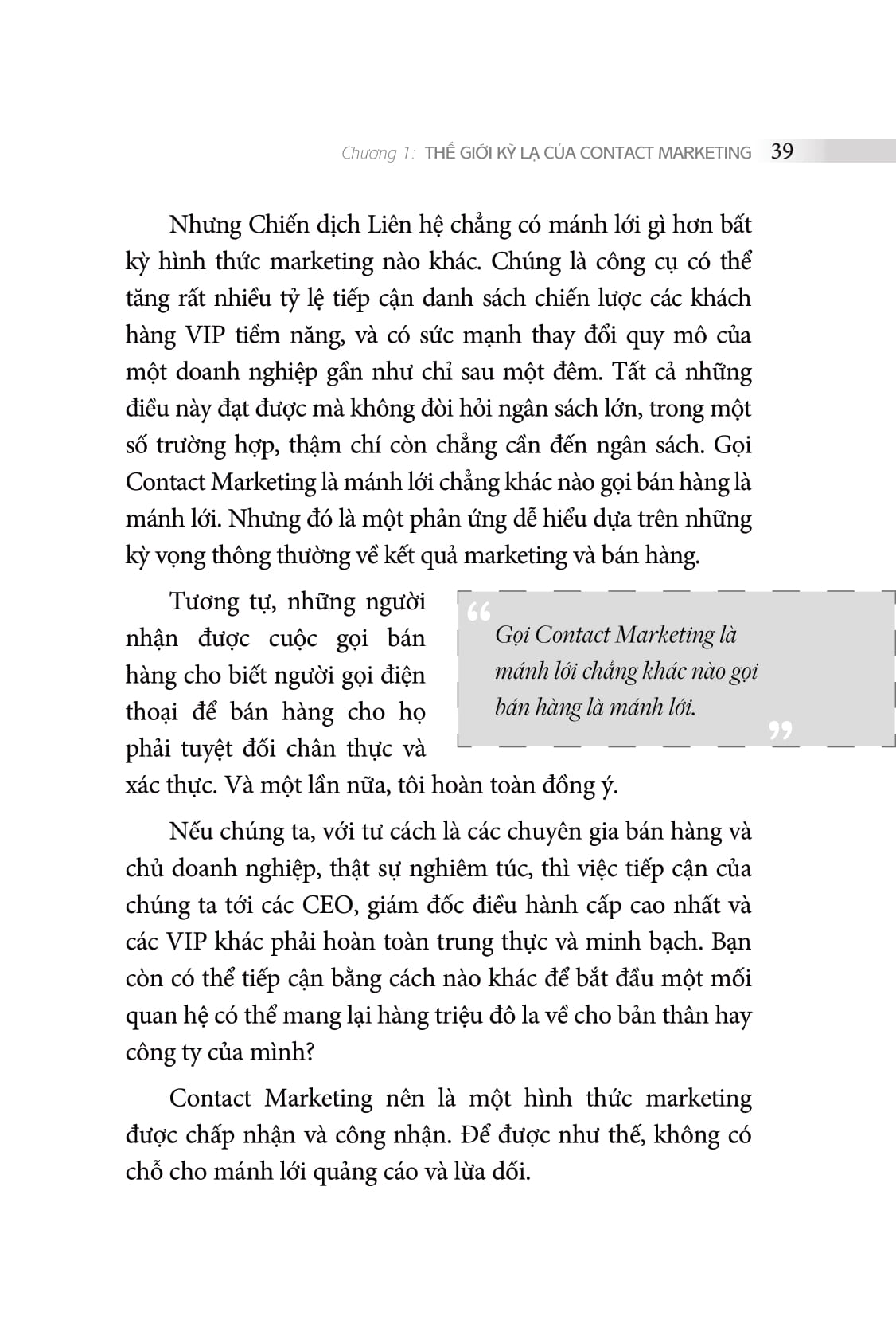 contact marketing - nghệ thuật chinh phục khách hàng - Ảnh 13