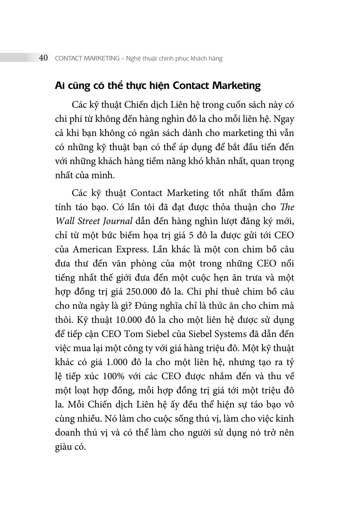 contact marketing - nghệ thuật chinh phục khách hàng - Ảnh 14