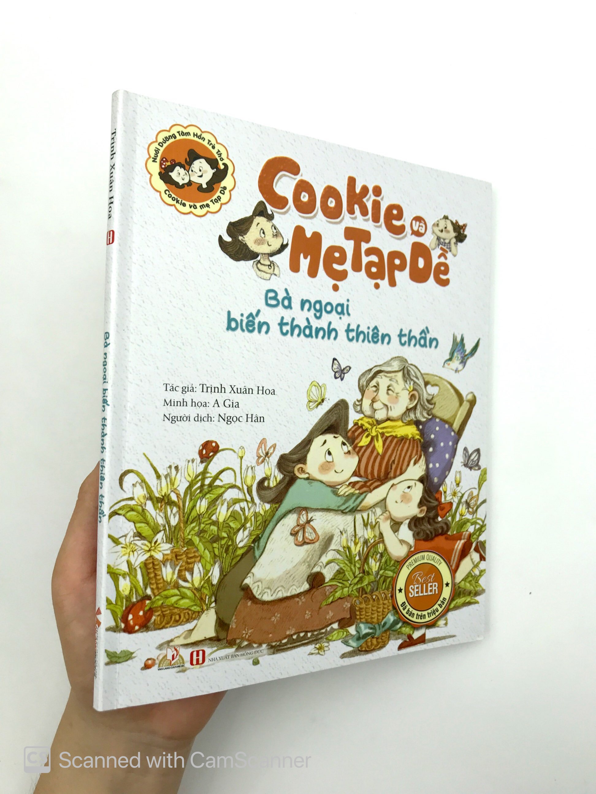 cookie và mẹ tạp dề - bà ngoại biến thành thiên thần - Ảnh 12