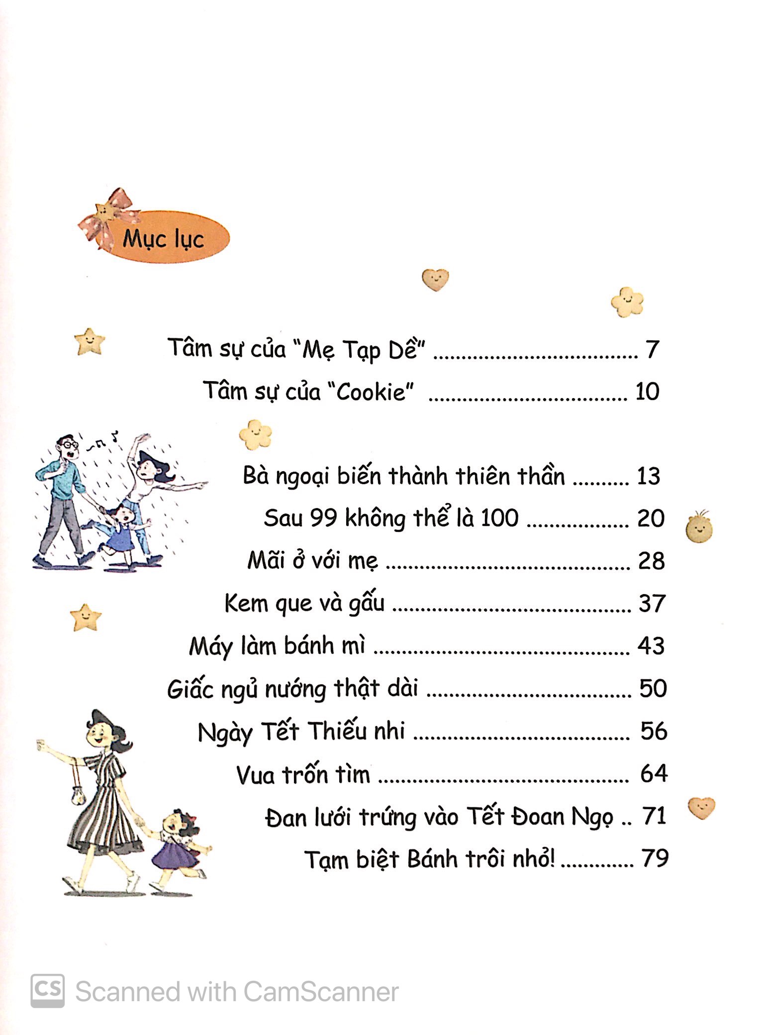 cookie và mẹ tạp dề - bà ngoại biến thành thiên thần - Ảnh 3