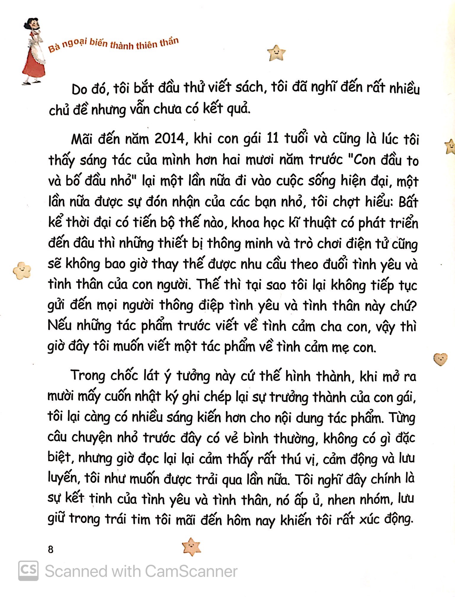 cookie và mẹ tạp dề - bà ngoại biến thành thiên thần - Ảnh 5