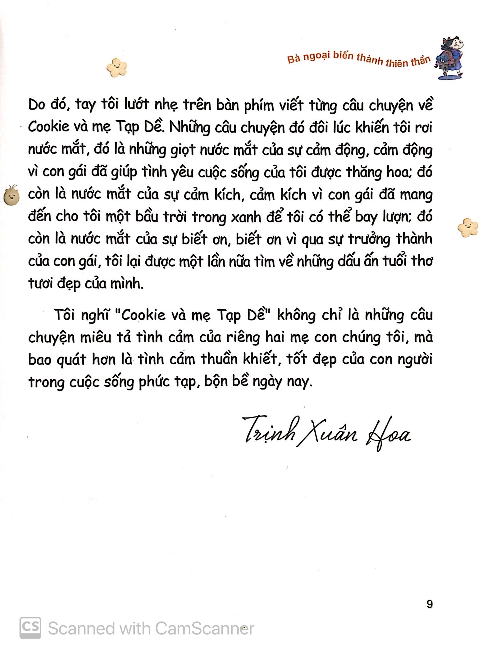 cookie và mẹ tạp dề - bà ngoại biến thành thiên thần - Ảnh 6