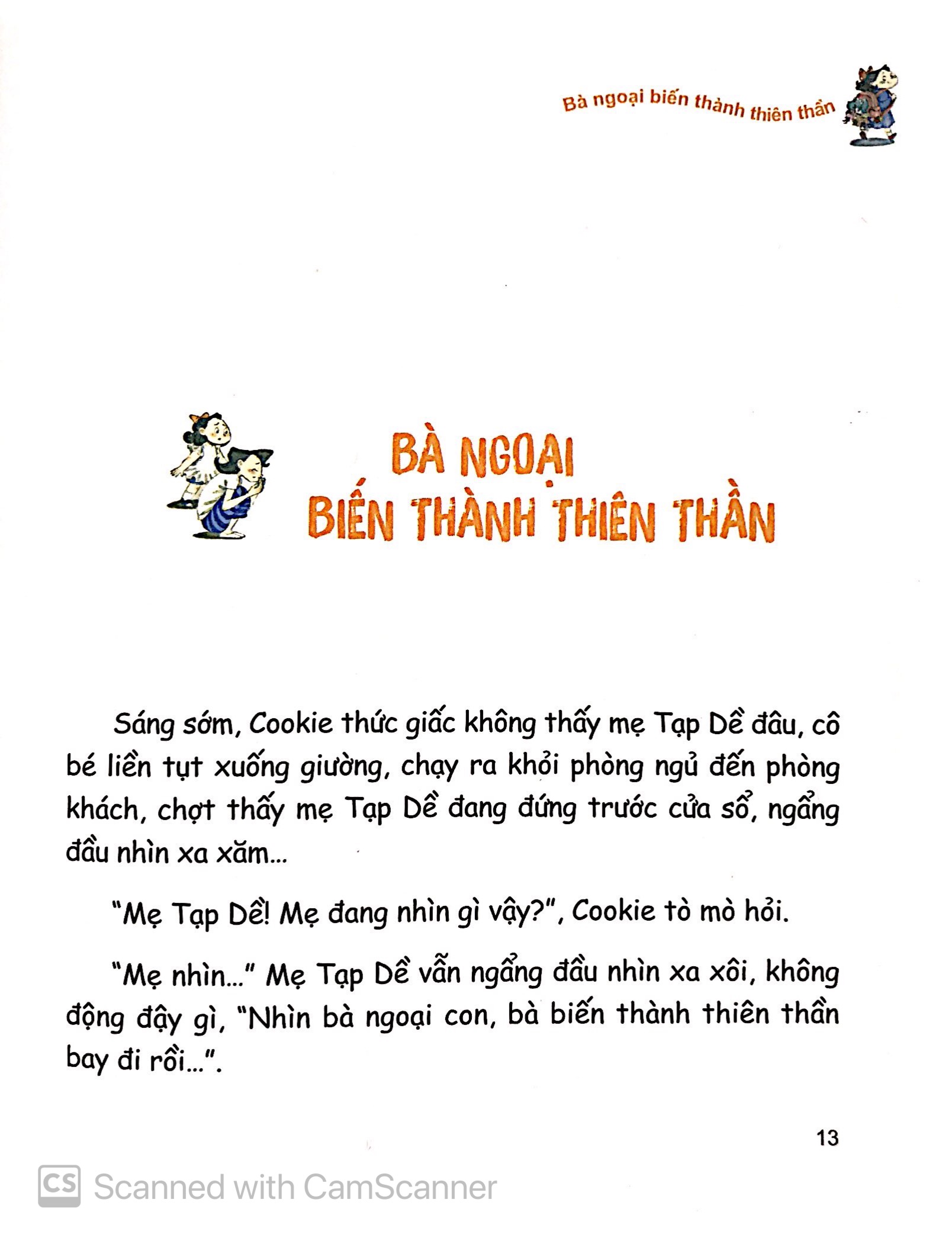 cookie và mẹ tạp dề - bà ngoại biến thành thiên thần - Ảnh 9