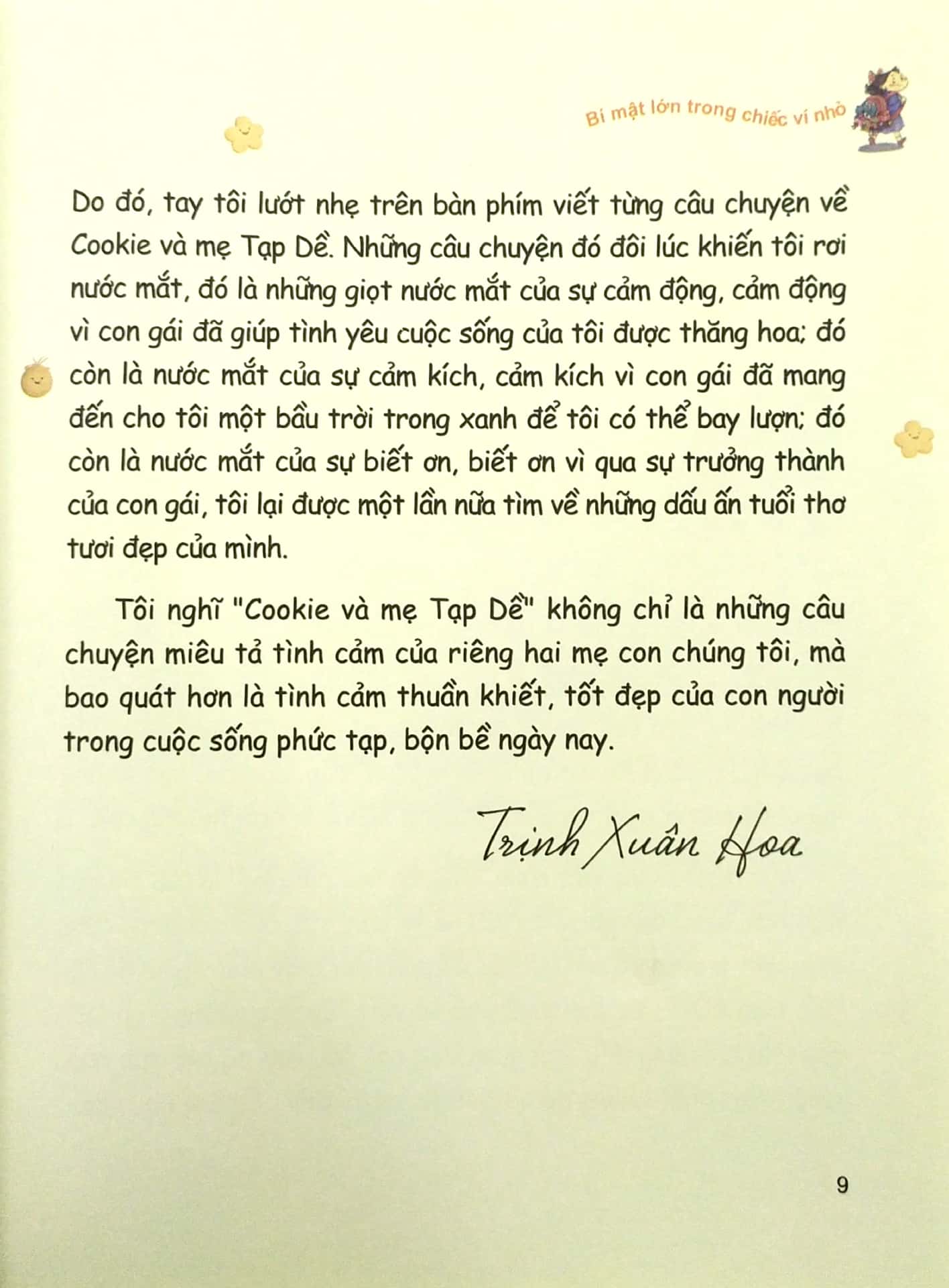 cookie và mẹ tạp dề - bí mật lớn trong chiếc ví nhỏ - Ảnh 9