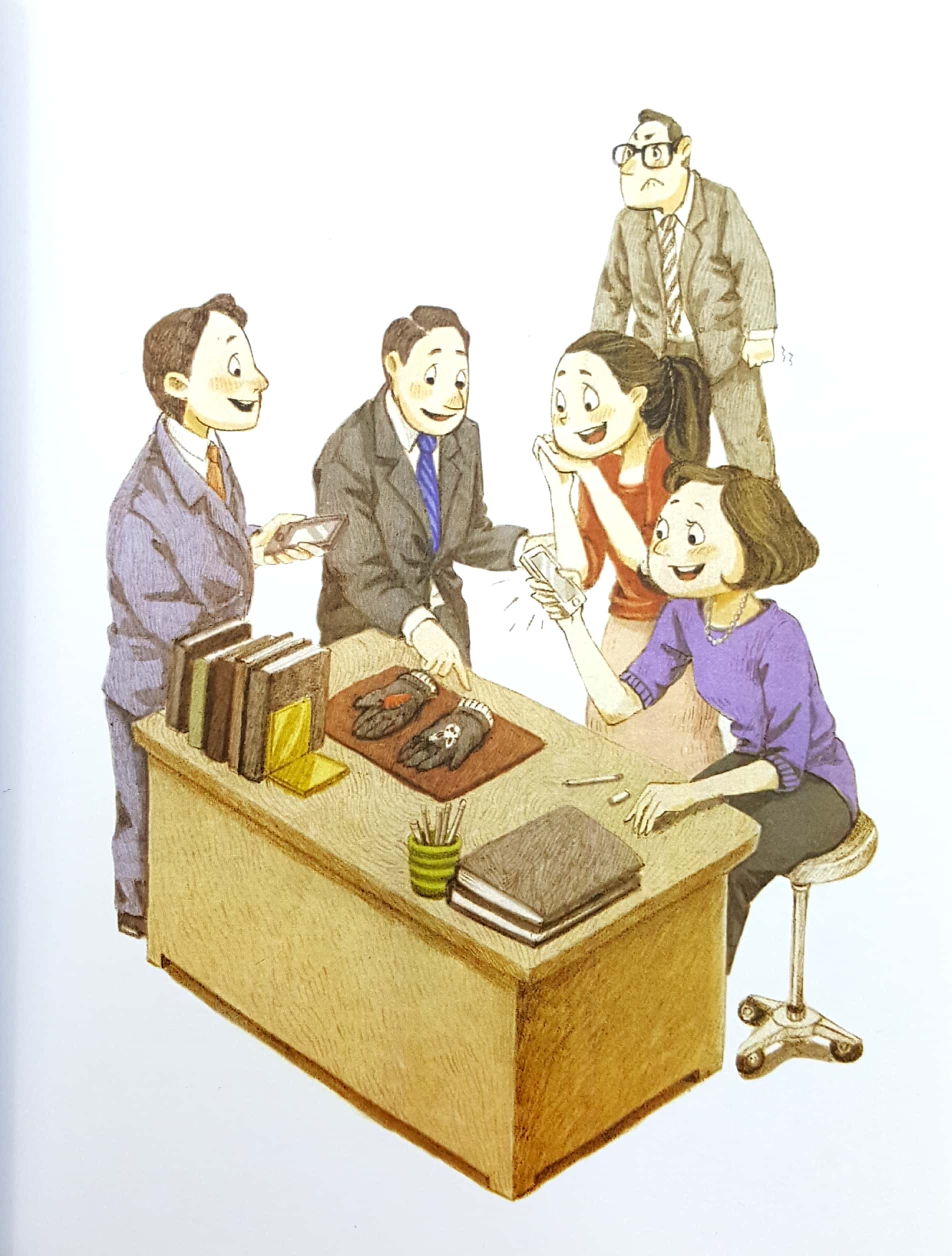 cookie và mẹ tạp dề - đôi găng tay đen của bố - Ảnh 10