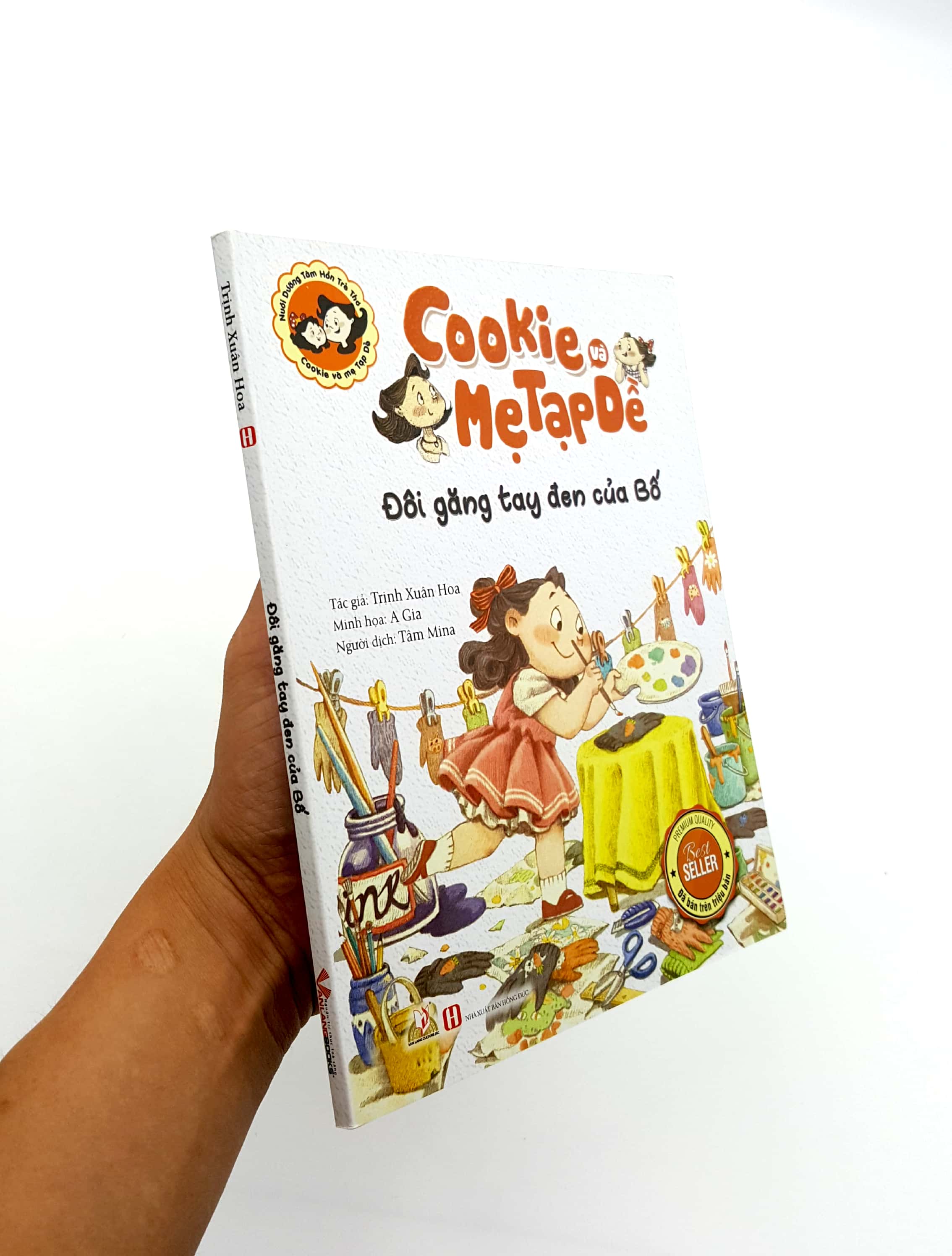 cookie và mẹ tạp dề - đôi găng tay đen của bố - Ảnh 12