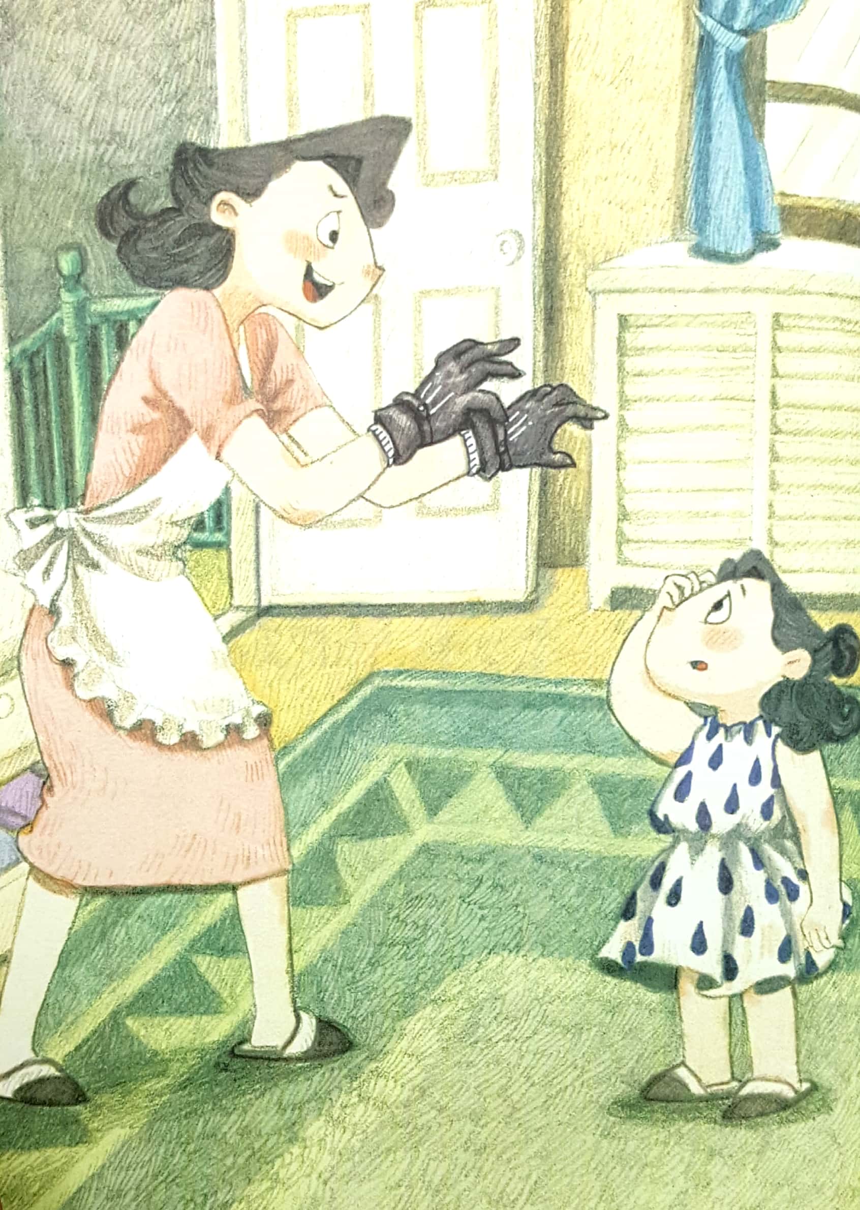 cookie và mẹ tạp dề - đôi găng tay đen của bố - Ảnh 5