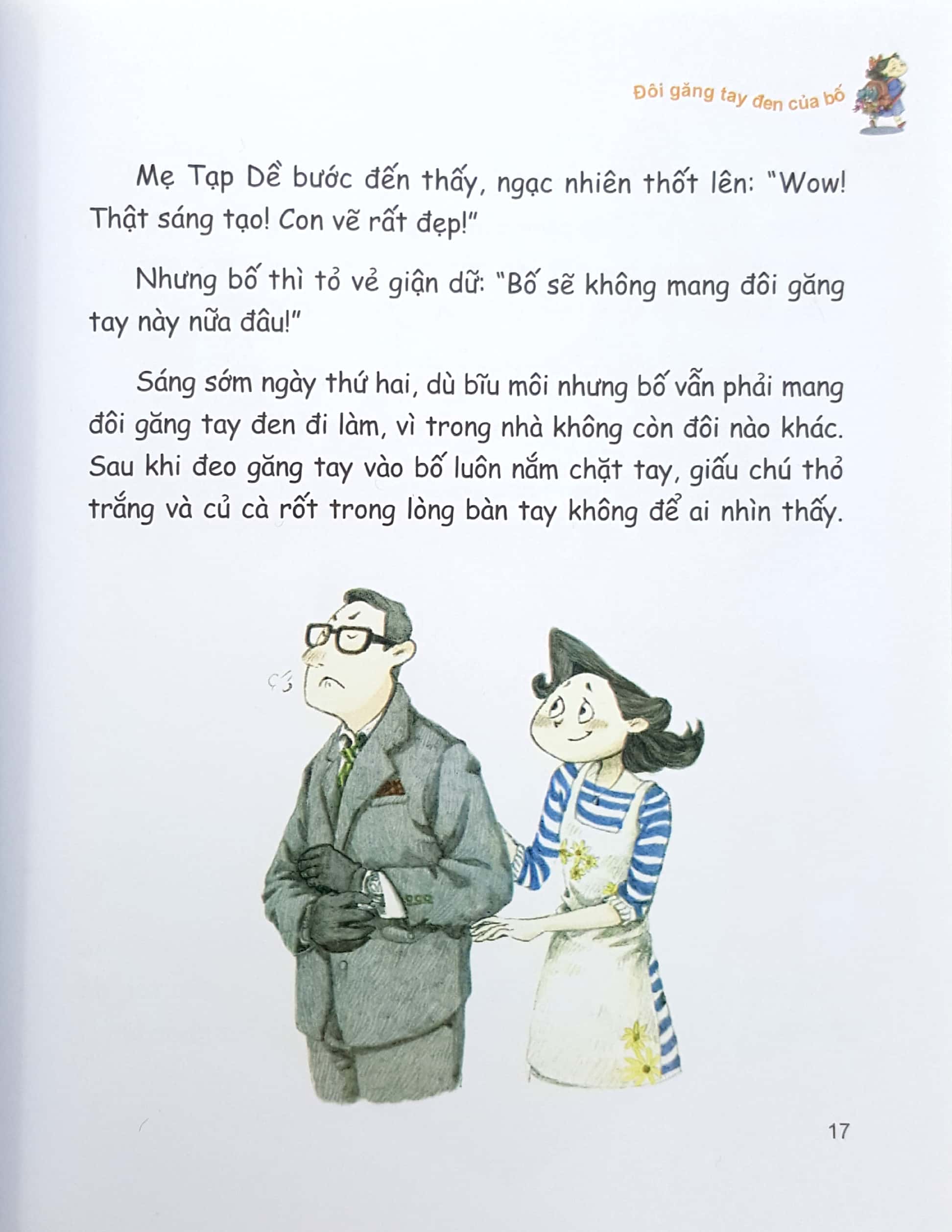 cookie và mẹ tạp dề - đôi găng tay đen của bố - Ảnh 8