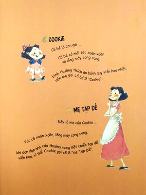 cookie và mẹ tạp dề - món canh nồi - chén - muỗng - Ảnh 5