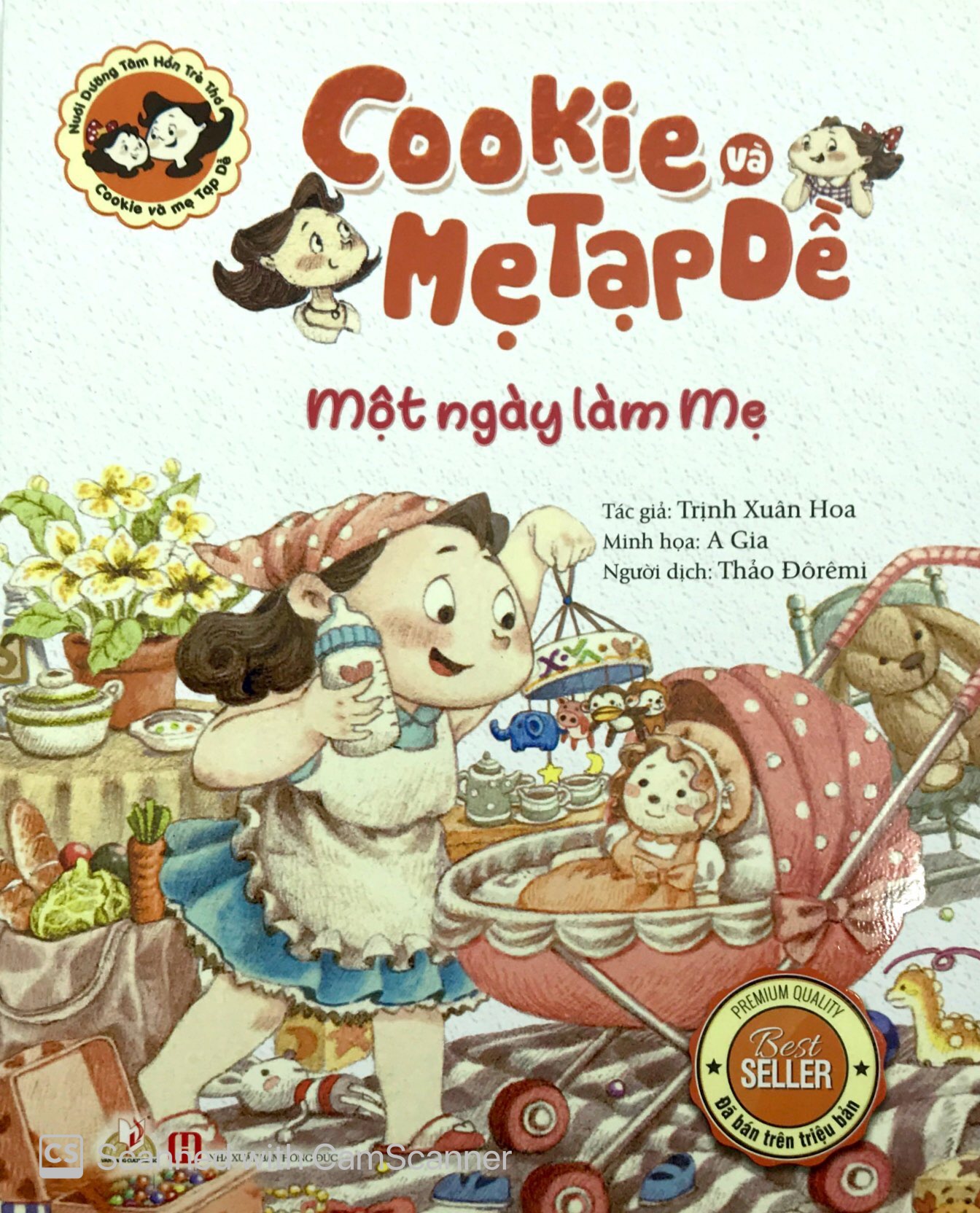 cookie và mẹ tạp dề - một ngày làm mẹ - Ảnh 2