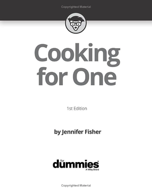 cooking for one for dummies - Ảnh 3