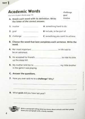 cornerstone 2013 workbook book grade 4 - Ảnh 5