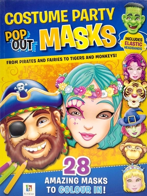 costume party pop out masks - Ảnh 2