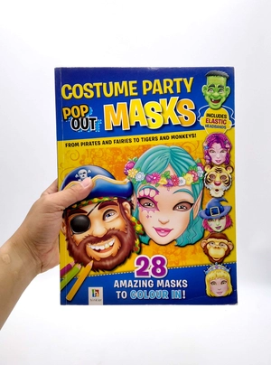 costume party pop out masks - Ảnh 7