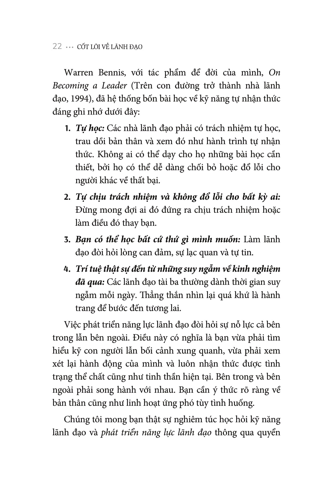 cốt lõi về lãnh đạo: phát triển phẩm chất lãnh đạo từ lý thuyết đến thực hành - essential leadership - Ảnh 13
