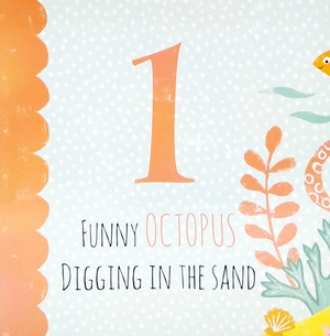 counting in the ocean - felt friends (touch & feel felt book) - Ảnh 3