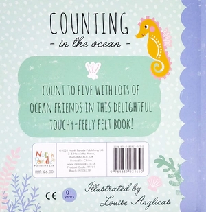 counting in the ocean - felt friends (touch & feel felt book) - Ảnh 6