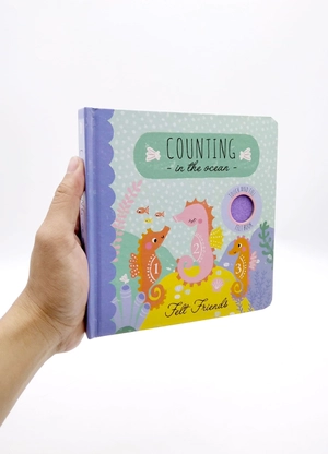 counting in the ocean - felt friends (touch & feel felt book) - Ảnh 7
