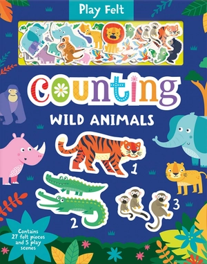 counting wild animals (play felt educational) - Ảnh 2