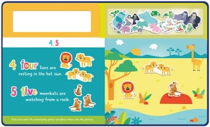 counting wild animals (play felt educational) - Ảnh 8