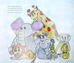 covid trong mắt trẻ thơ (song ngữ) - chuyện gì sẽ xảy ra khi rái cá vào thành phố? - Ảnh 8