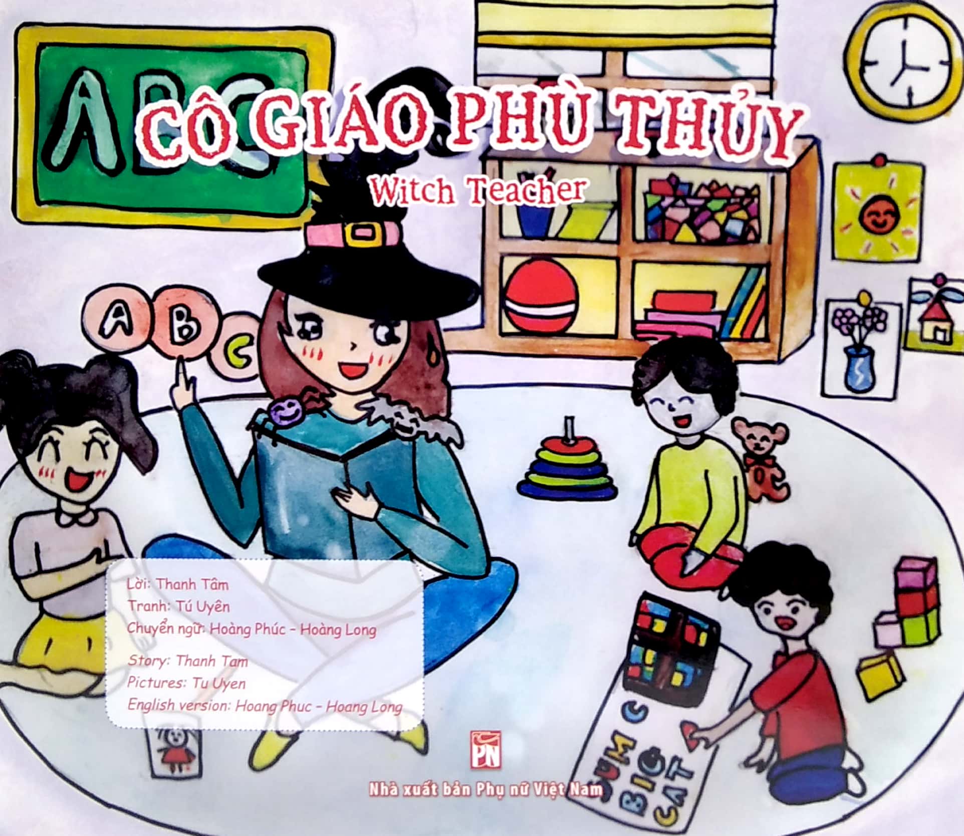 covid trong mắt trẻ thơ (song ngữ) - cô giáo phù thủy - Ảnh 2