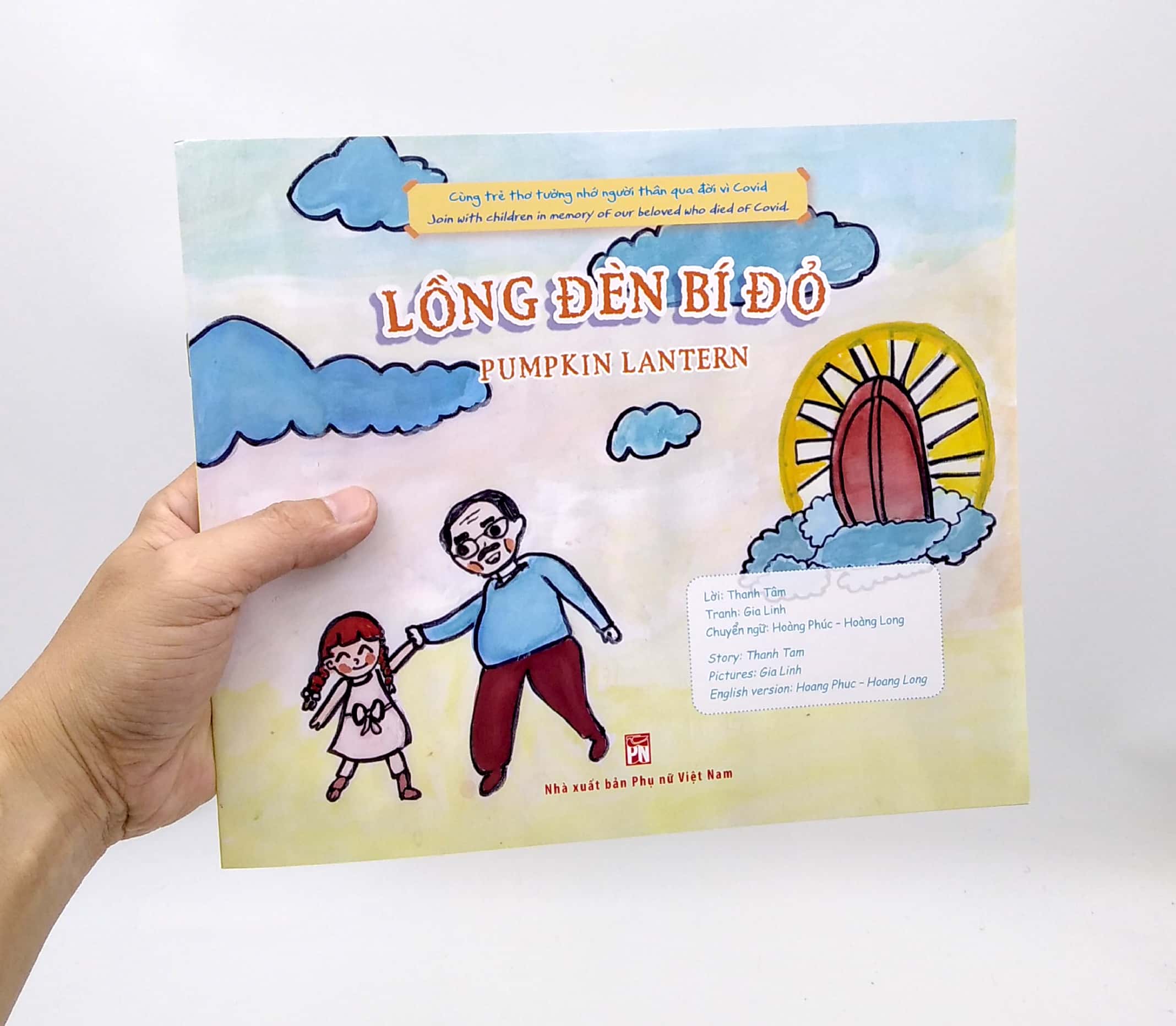 covid trong mắt trẻ thơ (song ngữ) - lồng đèn bí đỏ - Ảnh 12