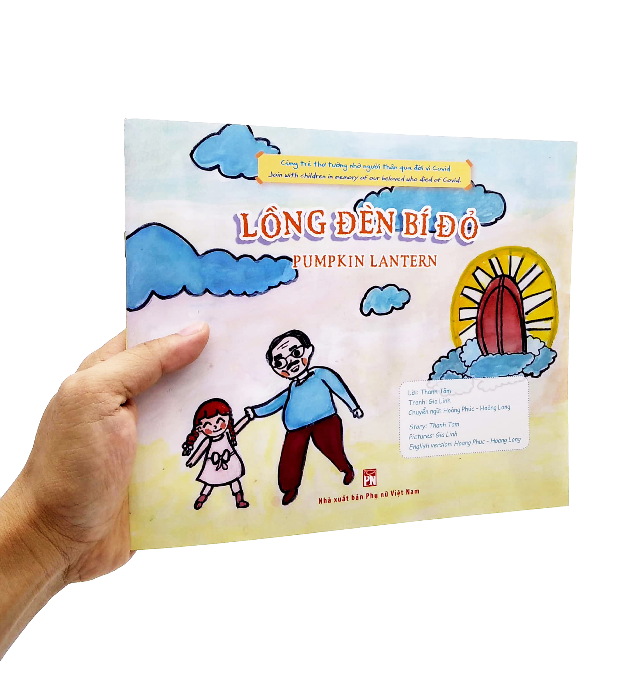 covid trong mắt trẻ thơ (song ngữ) - lồng đèn bí đỏ - Ảnh 13