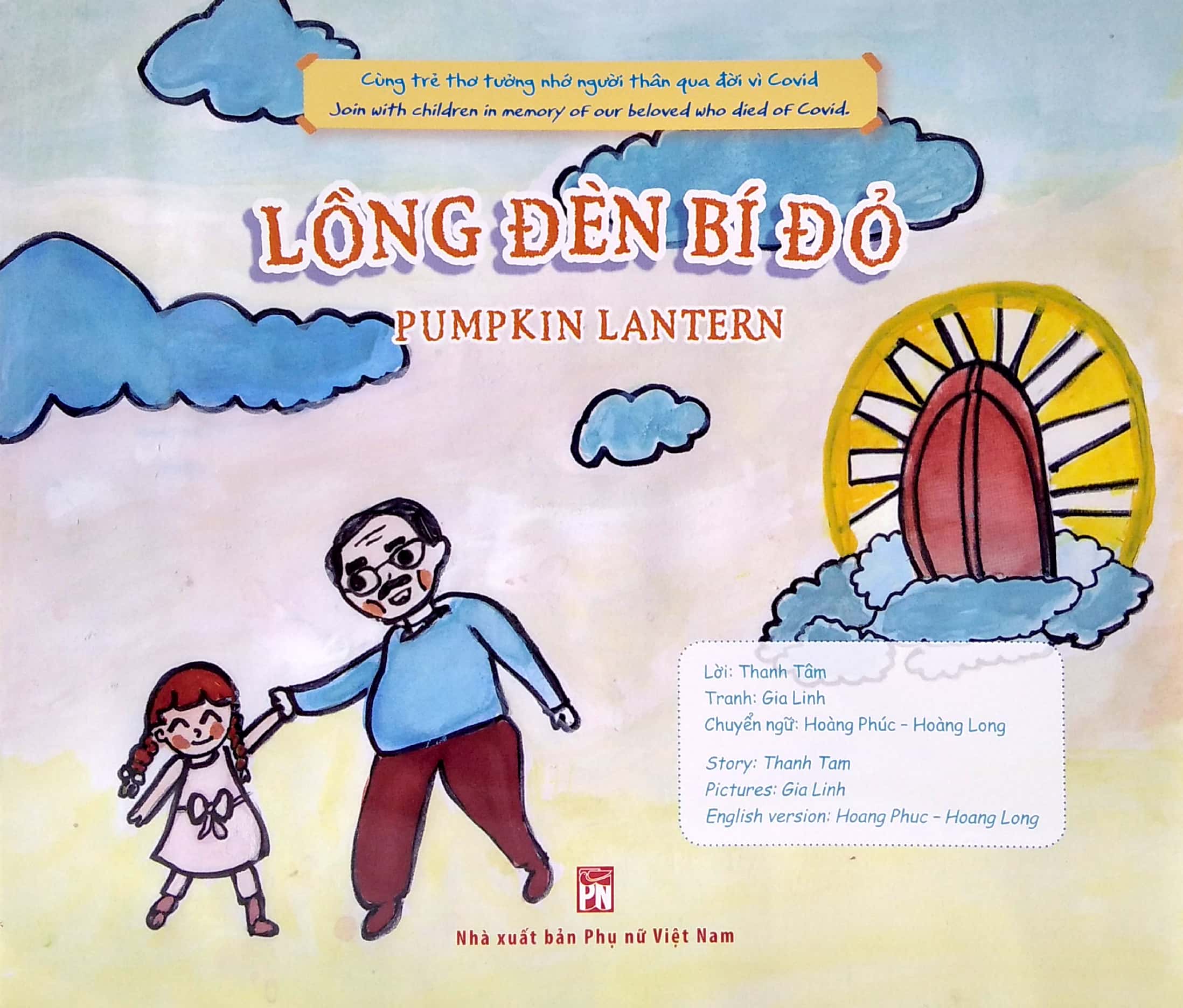 covid trong mắt trẻ thơ (song ngữ) - lồng đèn bí đỏ - Ảnh 2
