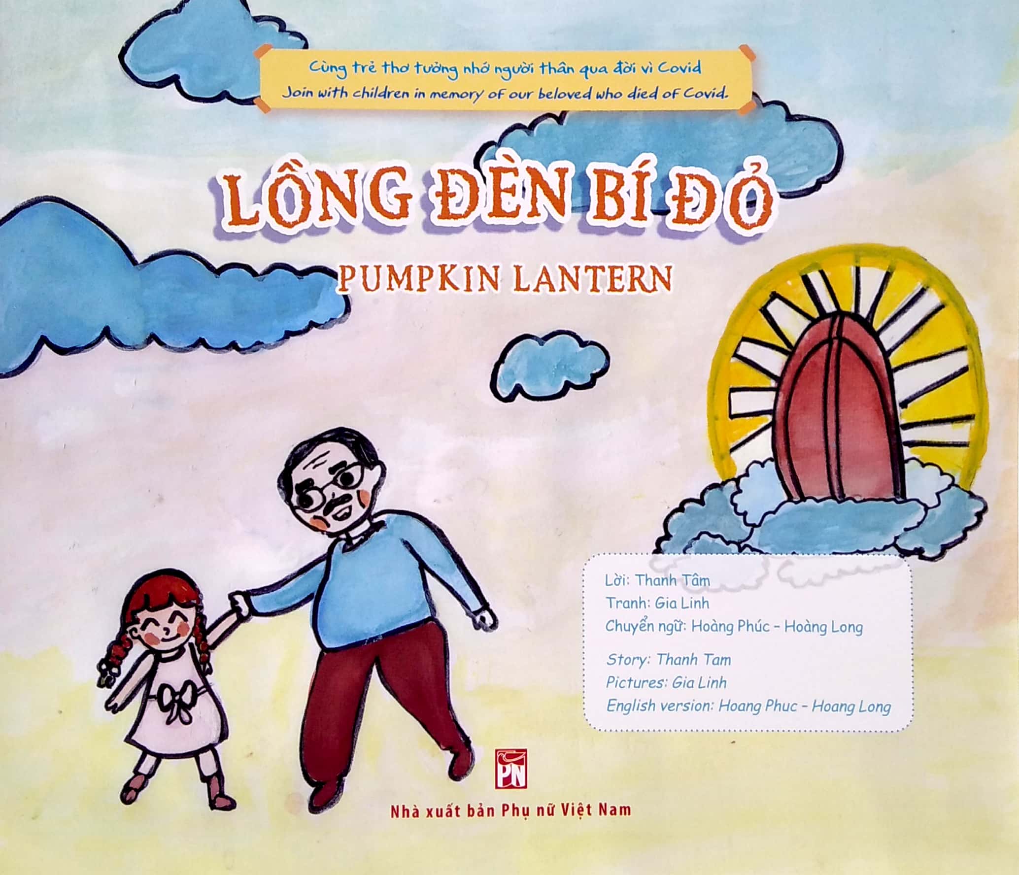 covid trong mắt trẻ thơ (song ngữ) - lồng đèn bí đỏ - Ảnh 3