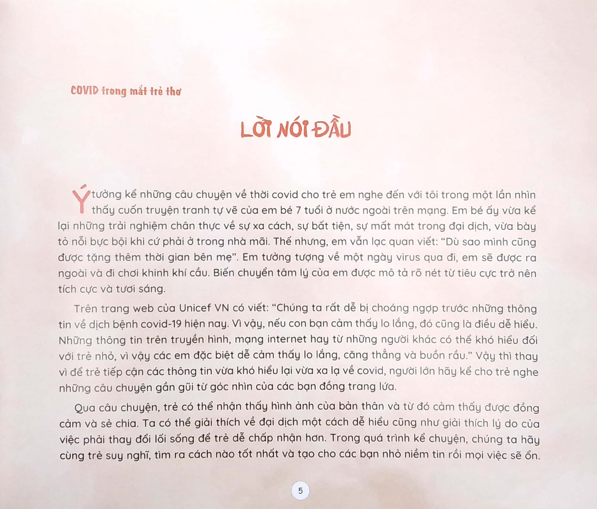 covid trong mắt trẻ thơ (song ngữ) - lồng đèn bí đỏ - Ảnh 4