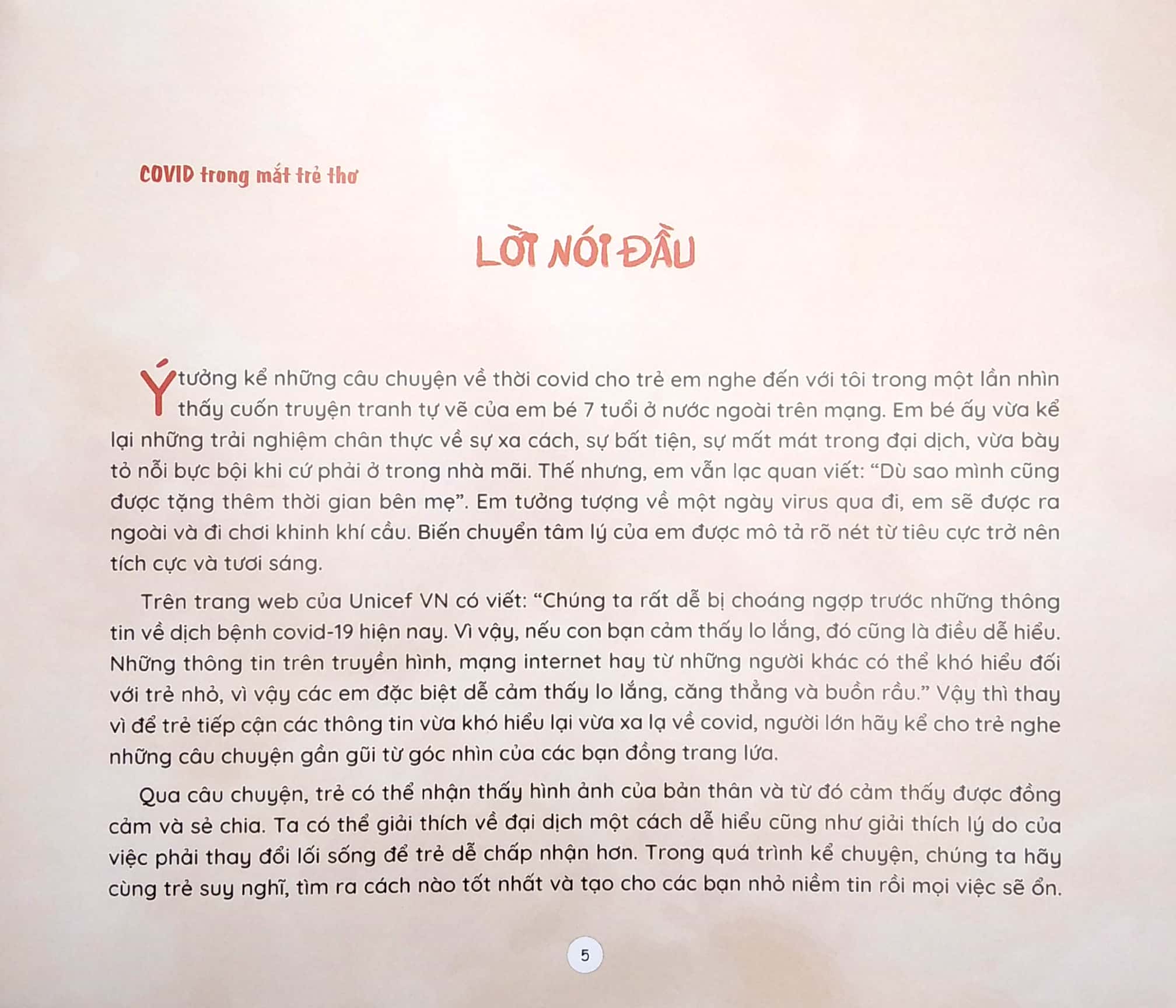 covid trong mắt trẻ thơ (song ngữ) - lồng đèn bí đỏ - Ảnh 7