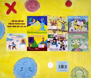 covid trong mắt trẻ thơ (song ngữ) - virus có ăn được trăng rằm - Ảnh 10
