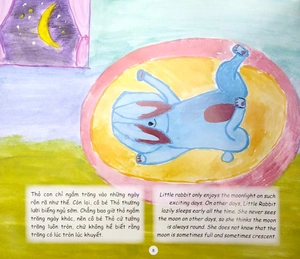 covid trong mắt trẻ thơ (song ngữ) - virus có ăn được trăng rằm - Ảnh 11