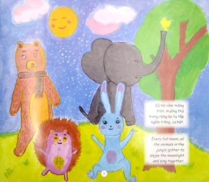 covid trong mắt trẻ thơ (song ngữ) - virus có ăn được trăng rằm - Ảnh 6