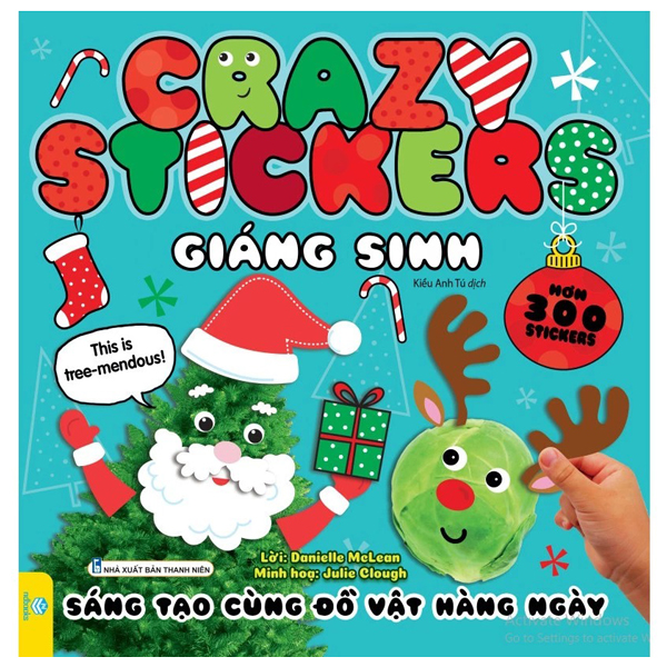Crazy Stickers - Giáng Sinh - Sáng Tạo Cùng Đồ Vật Hàng Ngày