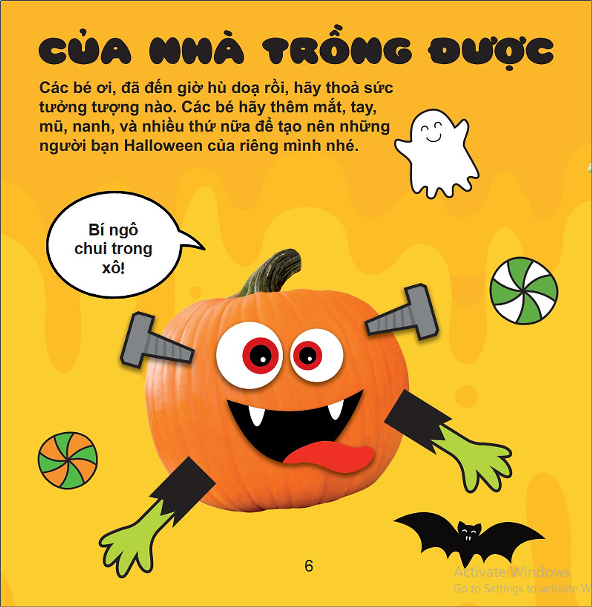 Crazy Stickers - Halloween - Sáng Tạo Cùng Đồ Vật Hàng Ngày - Ảnh 4