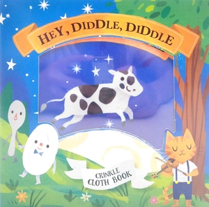 crinkly cloth book - hey, diddle, diddle - Ảnh 2